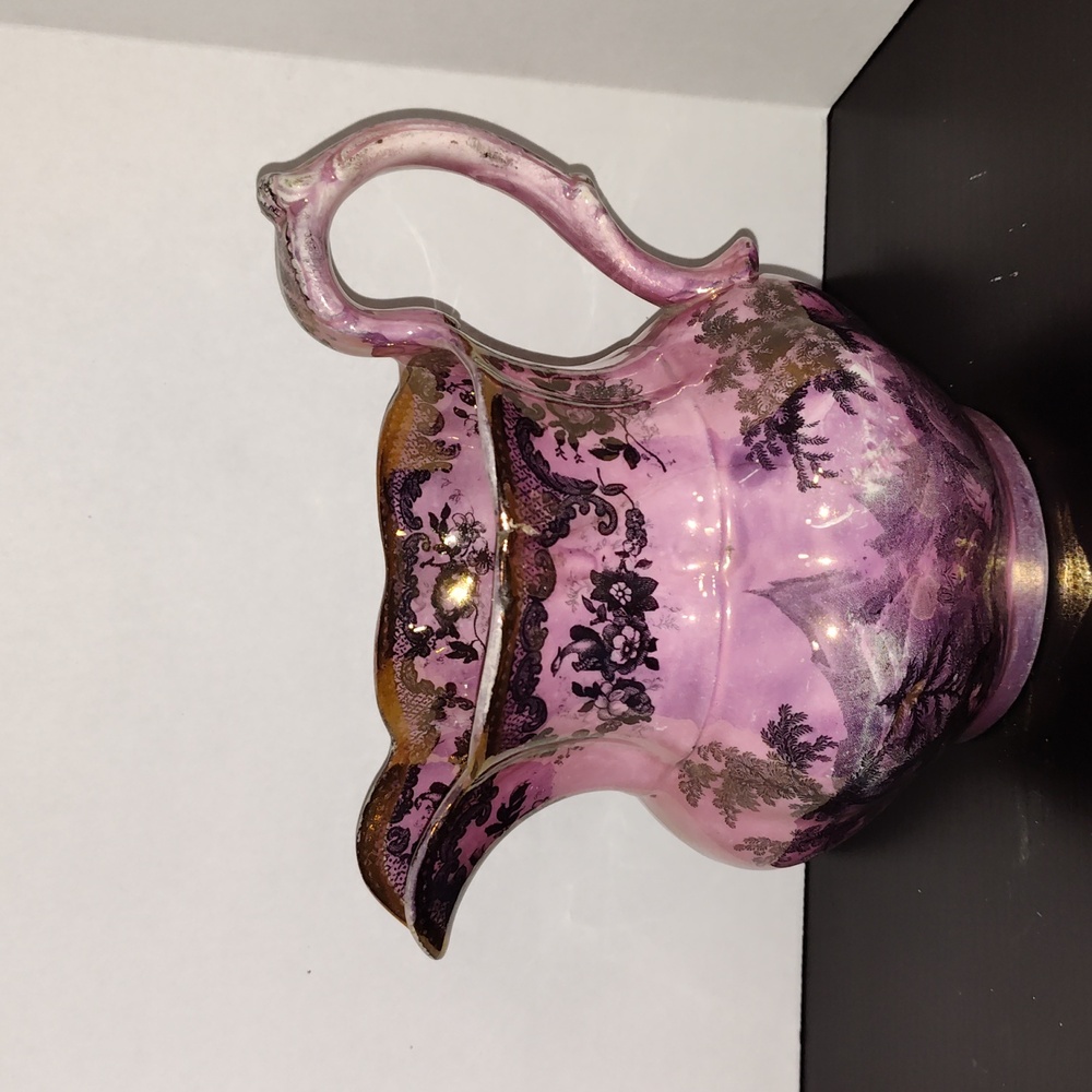 Luster ware Davenport Transfer Printed Lusterware